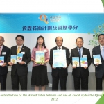 Moment captured at announcement on QF Credits and Award Titles 2012