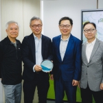 FSTE Chairmen Group Photo (from left to right: Dr. Charles WONG, MH, Prof. Ronald CHUNG, Prof. Reggie KWAN, Dr. Victor LEE)